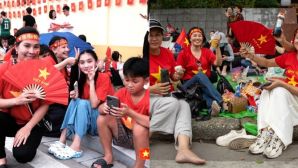 Ngay lúc này: Người dân chen kín đường chờ xem Tổng hợp luyện diễu binh mừng 80 năm Quốc khánh 2/9
