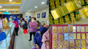 Giá vàng hôm nay 24/8/2025: Dân tình ngỡ ngàng khi giá vàng vượt 126 triệu đồng/lượng, vàng nhẫn cũng tăng vọt