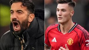 HLV Ruben Amorim nói lời cay đắng về Benjamin Sesko, siêu tiền đạo hối hận vì tới Manchester United?