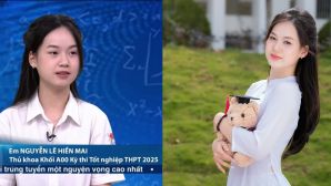 Thủ khoa A00 Nguyễn Lê Hiền Mai bất ngờ chọn ngôi trường danh giá: Hé lộ ngành học khiến nhiều người ngạc nhiên