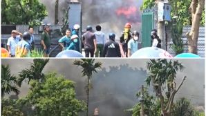 Cháy dữ dội trong khu đất hàng ngàn mét vuông vắng chủ ở TPHCM: Nhiều tài sản giá trị bị thiêu rụi