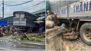Nguyên nhân vụ xe tải lao vào chợ chuối khiến 12 người thương vong, 3 nạn nhân tử vong là người nước ngoài