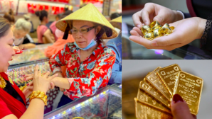 Giá vàng hôm nay 28/9: Vẫn bốc lửa, nhà đầu tư 'nín thở' trước diễn biến giá vàng nhẫn và vàng miếng SJC