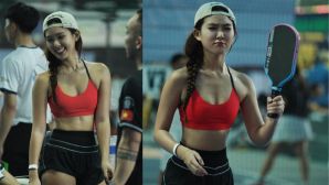 Hot girl gây sốt làng pickleball Việt Nam: Đổi từ váy sang quần, 'thói quen' cũ gây tranh cãi