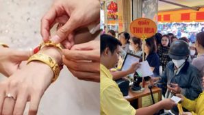 Giá vàng tăng như vũ bão, người trẻ 'toát mồ hôi' lo chi phí sắm vàng khi mùa cưới cận kề