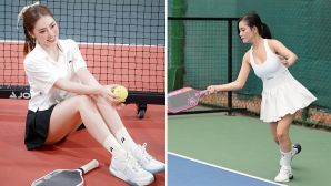 Dàn mỹ nhân tụ họp ở Pickleball Charity Cup: Người đẹp Đăng Thư chiếm spotlight nhờ điểm đặc biệt