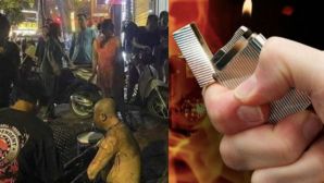 Hiện trường vụ tạt xăng giữa đêm ở Hải Phòng: 3 người bị bỏng nặng, hé lộ nguồn cơn sự việc 