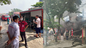 Hiện trường vụ cháy siêu thị điện máy FPT ở Hà Nội, thống kê con số thiệt hại tài sản 