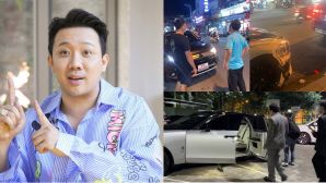 Hiện trường vụ siêu xe Bentley của Trấn Thành gặp tai nạn trong đêm, thiệt hại không hề nhỏ