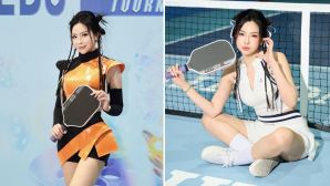 Chiếm spotlight với outfit 'không giống ai' trên sân pickleball, Đào Lan Phương bất ngờ giật giải
