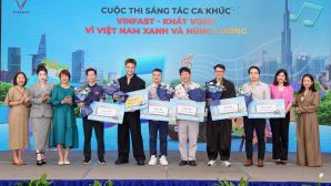 VinFast trao giải cuộc thi sáng tác ca khúc: Khi âm nhạc hòa nhịp cùng khát vọng Việt