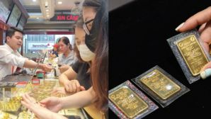 Giá vàng biến động khó lường, người dân mòn mỏi xếp hàng nhưng vẫn không thể mua nổi một chỉ