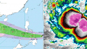 Tin mới nhất về bão số 13 Kalmaegi: Hôm nay và ngày mai 4/11, mưa lớn từ nam Quảng Trị - Đà Nẵng