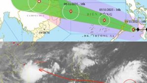 Tin bão mới nhất: Bão số 13 Kalmaegi sẽ tác động vào từng vùng cụ thể nào ở nước ta?