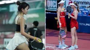 Từ hành động gây tranh cãi, 'vén váy' bất ngờ trở thành xu hướng với các nữ VĐV Pickleball