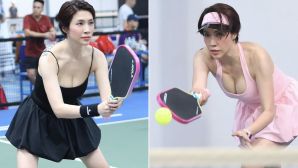 Người đẹp 'thị phi' của showbiz Việt hở bạo trên sân Pickleball khiến CĐM đỏ mặt