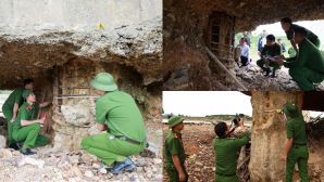 Công an thông tin nóng vụ trụ cầu Sông Lô trơ lõi thép, hư hỏng nghiêm trọng dù mới được hơn 10 năm