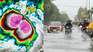 Tin khẩn cấp về bão số 13 Kalmaegi: Cơn cuồng phong sẽ quét qua các xã phường này từ chiều tối 6/11?