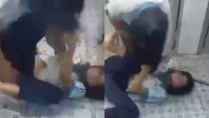 Lại thêm trường hợp nữ sinh ở TP.HCM đánh nhau túi bụi trong nhà vệ sinh của trường