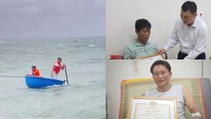 Phần thưởng xứng đáng cho 2 người đàn ông bất chấp nguy hiểm cứu người giữa bão rồi trôi dạt 2 ngày