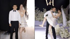 Hé lộ hành động của Đỗ Hà trong đám cưới, xem xong netizen hiểu ngay lý do được chấm làm dâu hào môn