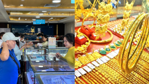 Giá vàng chốt phiên ngày 12/11 lao dốc: Vàng SJC, vàng nhẫn 9999 và vàng thế giới đồng loạt giảm