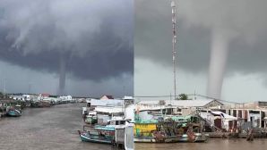 Hiện tượng vòi rồng khổng lồ xuất hiện trên vùng biển Cà Mau: Chuyên gia cảnh báo điều gì đang xảy ra?