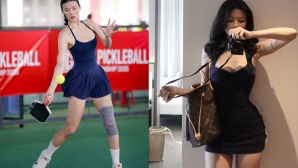 Hot girl Tây Nguyên khiến sân pickleball 'mất tập trung' khi xuất hiện: Visual phát sáng, body miễn chê
