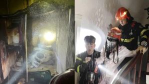 Hiện trường cháy nhà 7 tầng trong đêm ở Hà Nội, tình trạng chủ nhà sau khi cảnh sát giải cứu ra ngoài? 