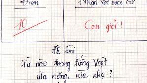 Từ nào trong Tiếng Việt vừa nặng, vừa nhẹ? Chỉ top 1% những người thông minh nhất trả lời được
