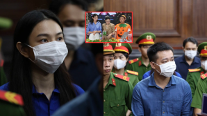 Khung cảnh bên ngoài phiên tòa xét xử vụ án kẹo Kera, động thái của người thân hoa hậu Thùy Tiên, Hằng Du Mục gây chú ý