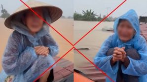 Loạt clip AI giả mạo người dân miền Trung khóc kêu cứu thương tâm: Cơ quan chức năng xử lý ra sao?