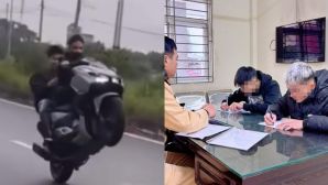 Xác minh clip thanh niên bốc đầu xe máy ở Hà Nội: Cơ quan chức năng chốt mức xử phạt nghiêm khắc