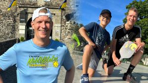 HLV người Mỹ bất chấp hiểm nguy đến Ukraine dạy pickleball, hành trình di chuyển ra sao?