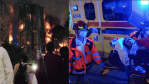 Cơ quan chức năng thông tin nóng nguyên nhân đám cháy ở Hong Kong lan rộng khắp 8 toà chung cư