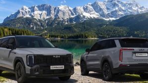 Kia Sorento đời mới hé lộ diện mạo: Thiết kế như ‘tiểu Telluride’, 5 tùy chọn động cơ và có bản chạy điện