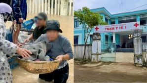 Người đuổi không cho mẹ và em bé mới sinh tránh lũ ở trạm y tế lên tiếng về hành động gây phẫn nộ