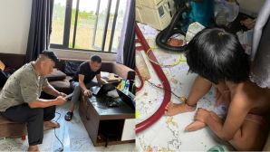 Thêm thông tin gây phẫn nộ vụ cha xích con trong căn phòng bẩn thỉu, ám ảnh hành động của người cha