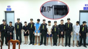 An Giang: Tạm giữ hình sự 6 đối tượng côn đồ, thu giữ hung khí nguy hiểm sau hàng loạt vụ chém người kinh hoàng