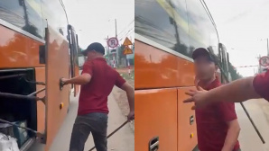 Bức xúc clip phụ xe khách cầm gậy dọa đánh người đi đường tại TPHCM, nhân chứng kể lại hiện trường hỗn loạn