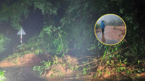 Thêm 1 điểm sạt lở tại đèo Gia Bắc (Lâm Đồng), chính quyền địa phương ra quyết định khẩn