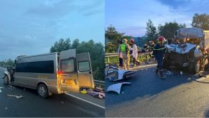 Nguyên nhân vụ xe đám cưới va chạm kinh hoàng với xe đầu kéo khiến 11 người thương vong