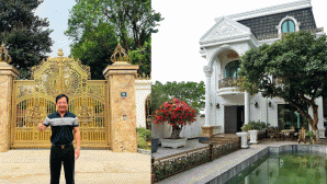 Cận cảnh biệt thự bề thế rộng 1000m2 của NSƯT Quang Tèo, có sân vườn như ‘công viên thu nhỏ’