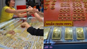 Giá vàng chiều 13/12 tăng mạnh chưa từng thấy, vàng SJC và vàng nhẫn đồng loạt lập mặt bằng giá mới