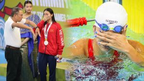 Kình ngư Mỹ Tiên bật khóc tại SEA Games 33 gây tranh cãi, lãnh đạo đoàn TTVN chính thức vào cuộc