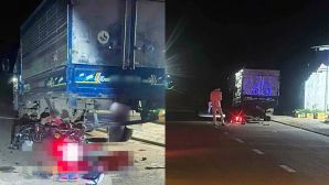 Hiện trường xe máy tông ôtô đỗ ven đường khiến 3 người tử vong, hé lộ nguyên nhân ban đầu?