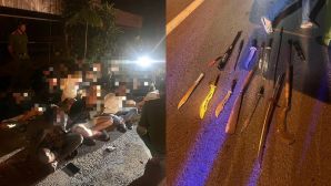 Bí mật đáng sợ bên trong chiếc ô tô chở 20 thanh niên bị công an chặn dừng giữa đường