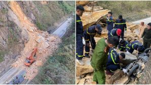 Hành động lúc nguy cấp của tài xế giúp 9 hành khách thoát chết trong vụ sạt lở đèo Thung Khe 3 người thiệt mạng