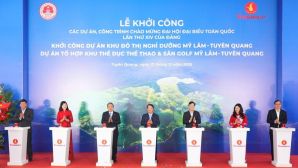 VINGROUP KHỞI CÔNG ĐÔ THỊ NGHỈ DƯỠNG SUỐI KHOÁNG VÀ TỔ HỢP THỂ DỤC THỂ THAO MỸ LÂM – TUYÊN QUANG