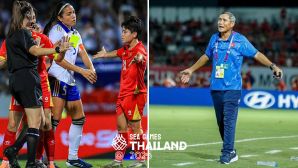 ĐT nữ Việt Nam lỡ HCV đáng tiếc, HLV Mai Đức Chung nói thẳng 1 điều về trọng tài SEA Games 33